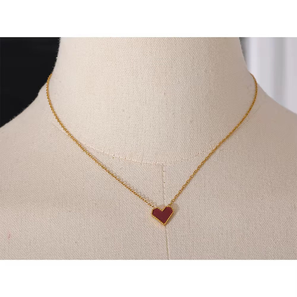 Lover Girl Heart Necklace