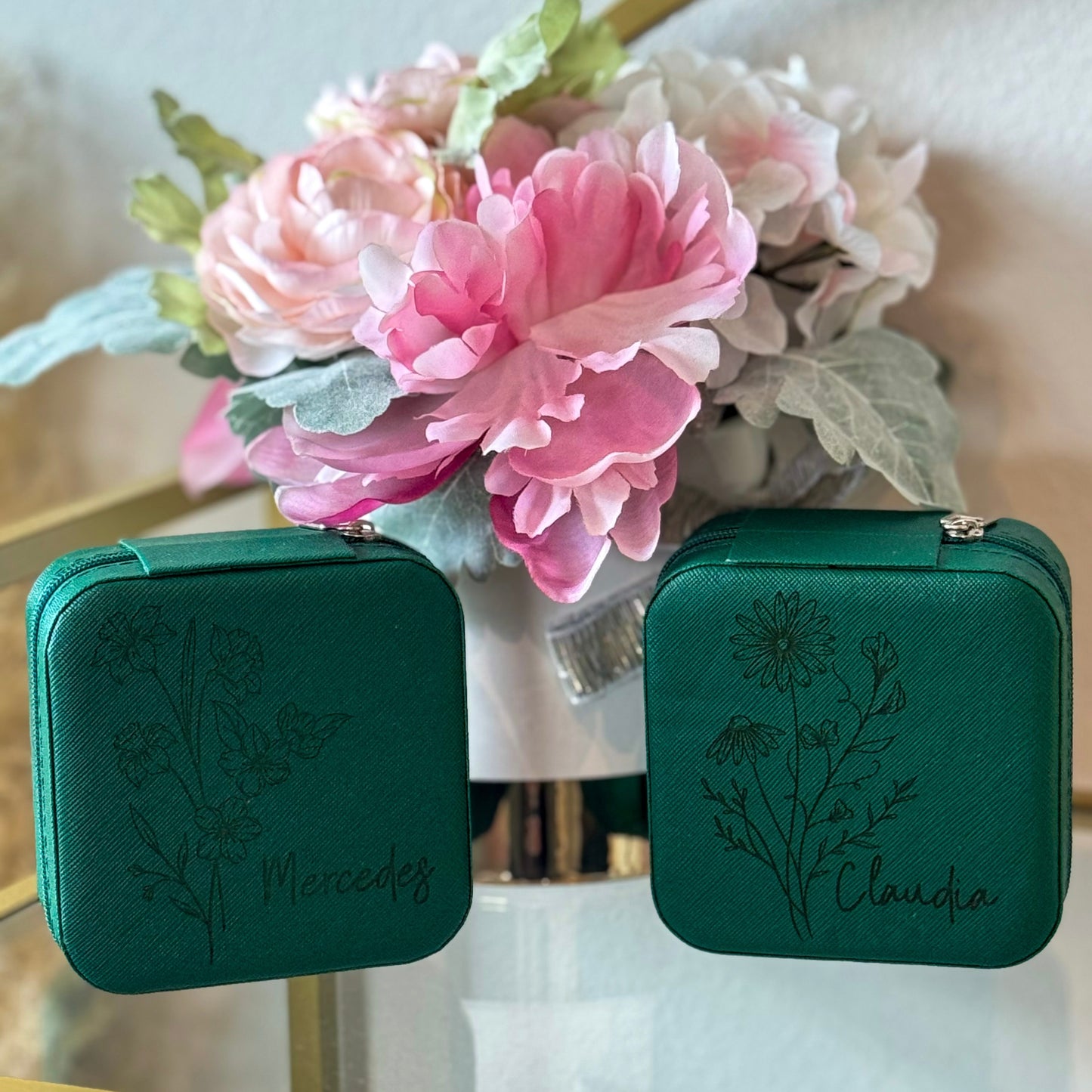 Custom Birth Month Jewelry Box
