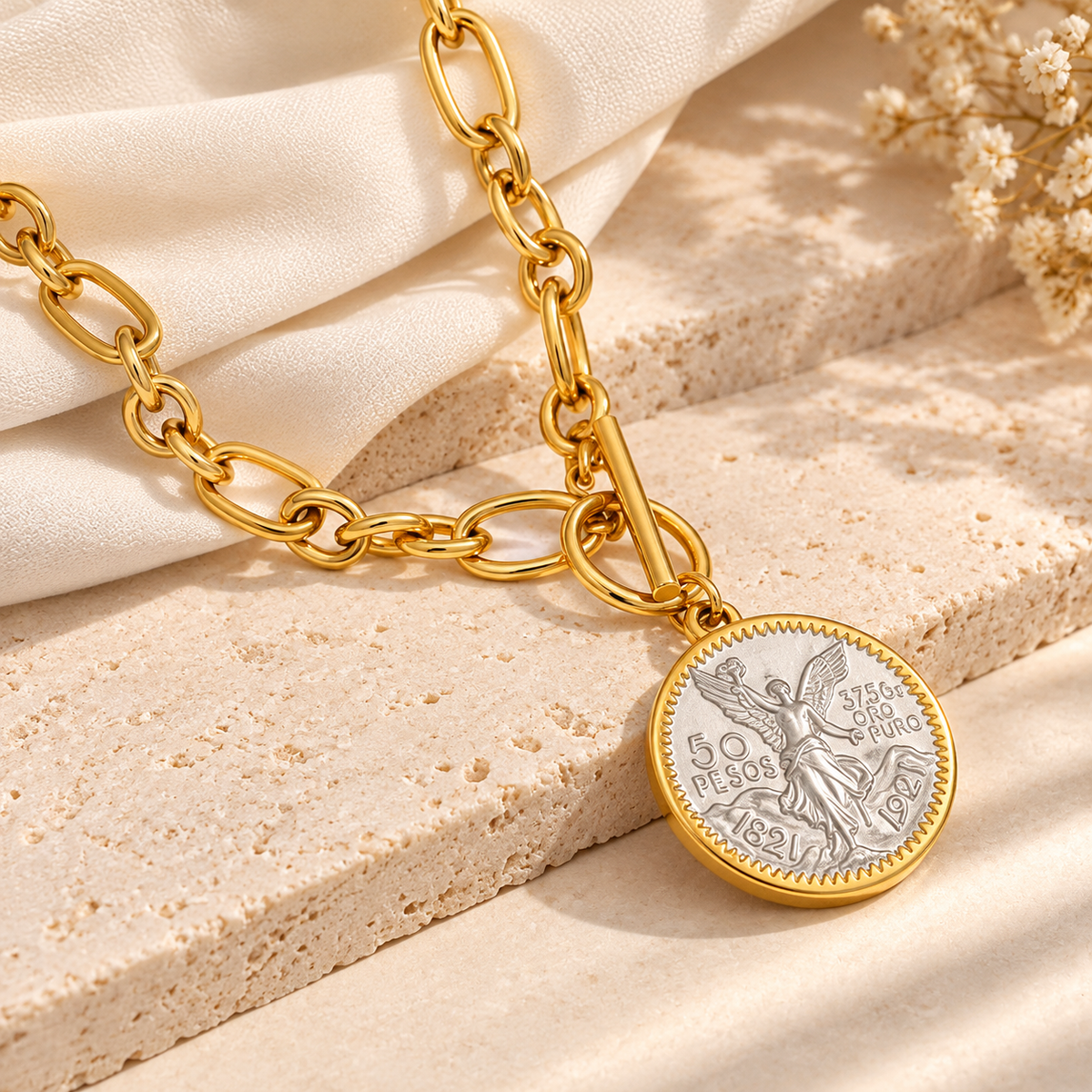 Victoria Coin Necklace