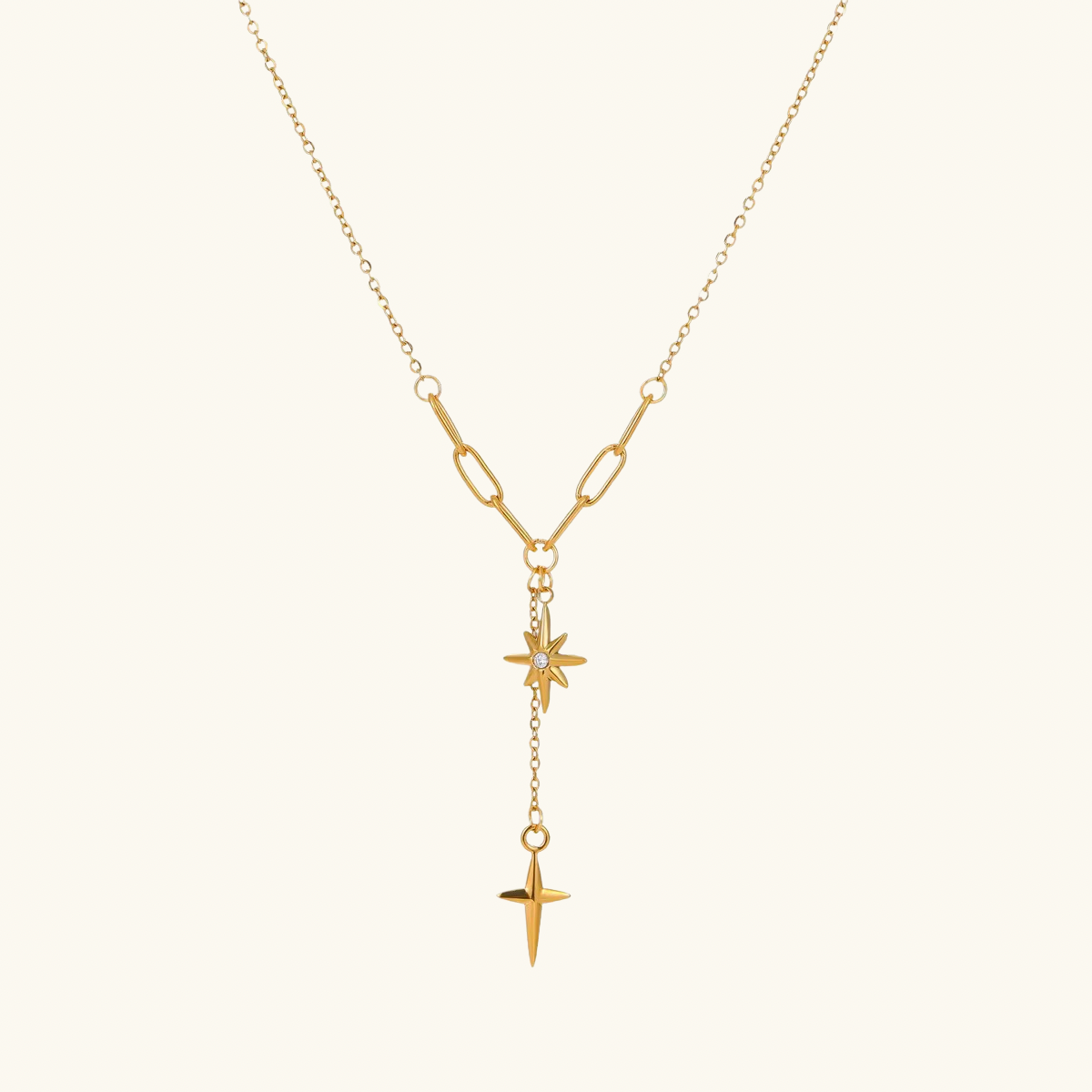 Double Star Necklace