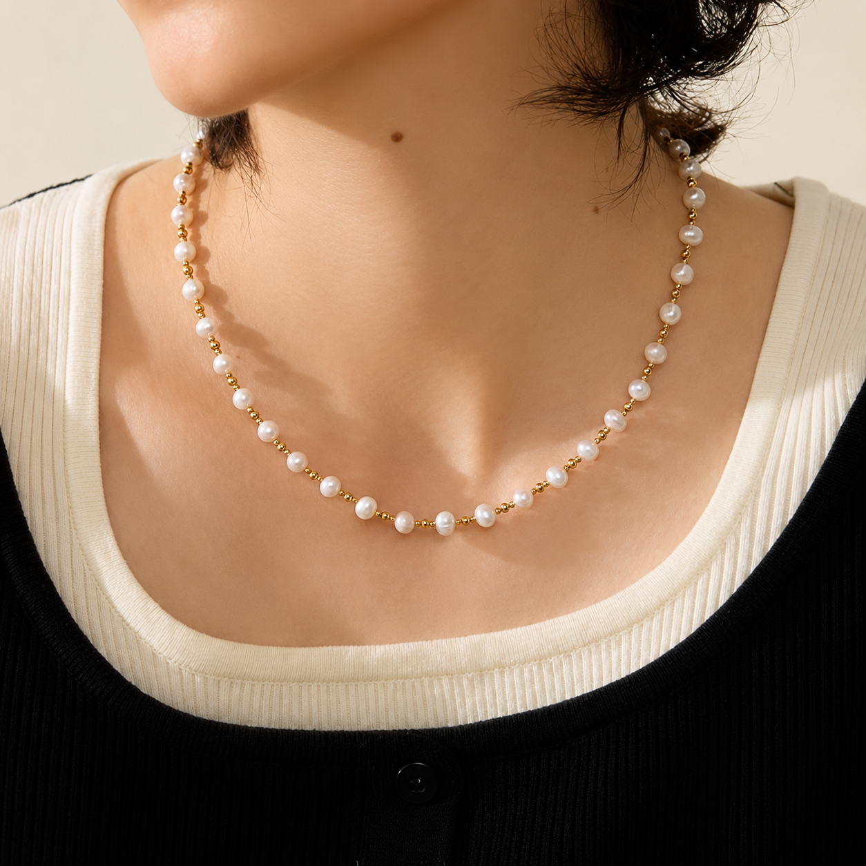 Pearl Breeze Necklace