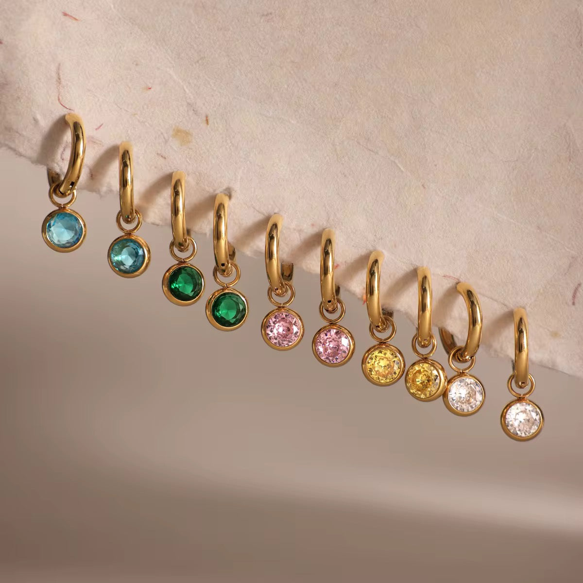 Coastal Charm Hoops