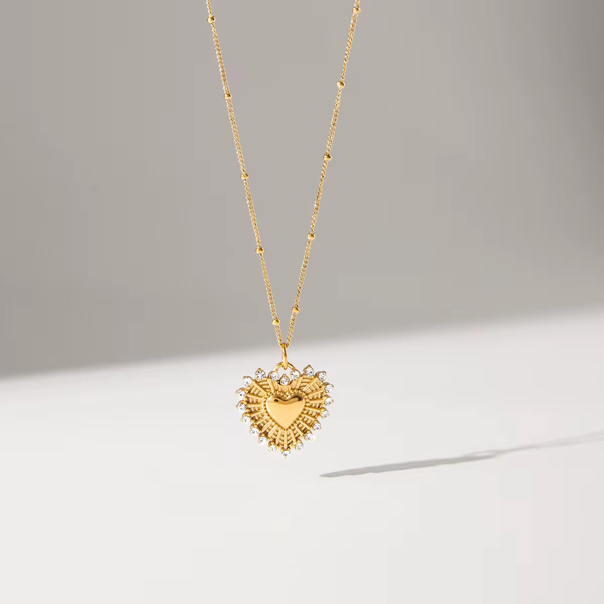 Aurora Heart Necklace