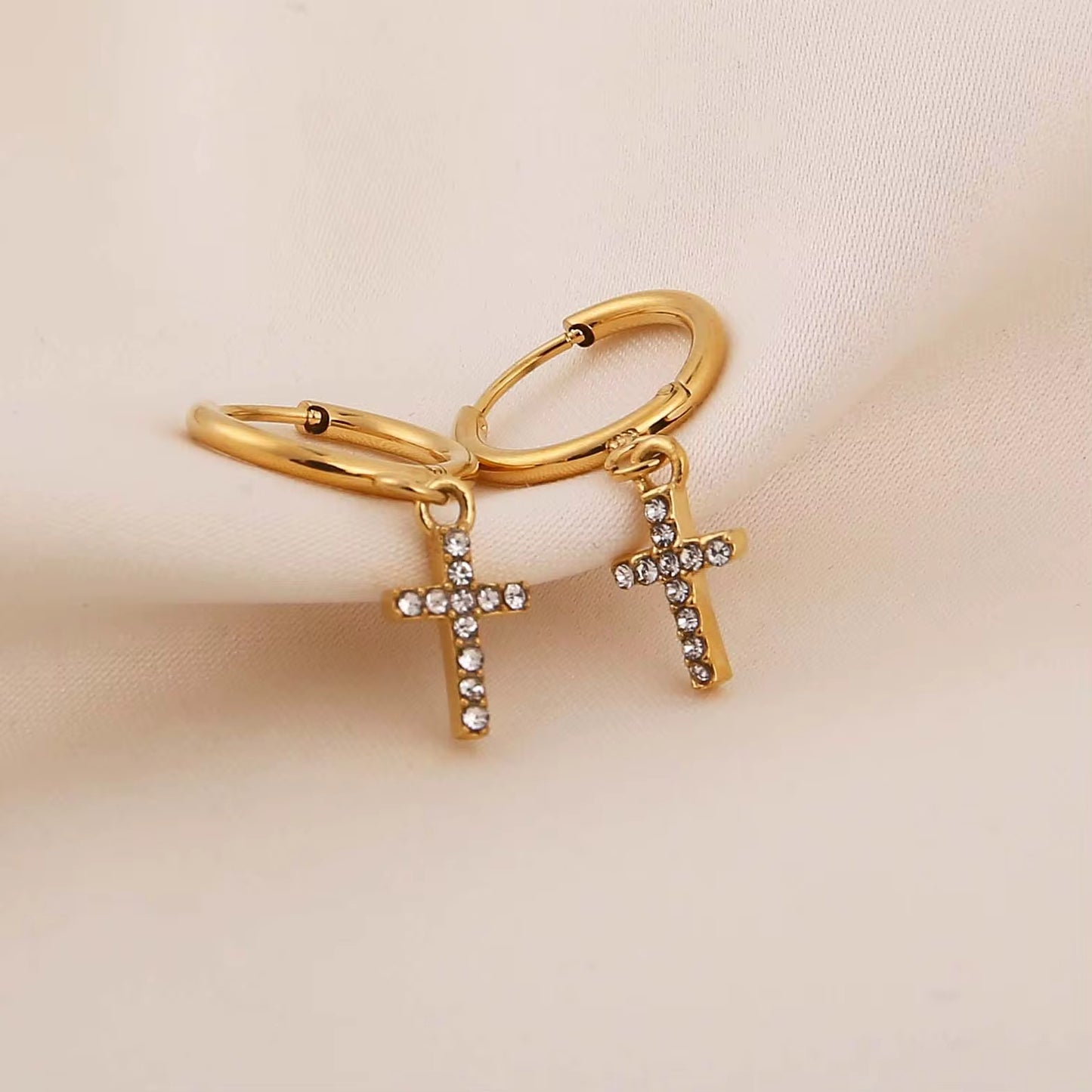 Cross Earrings