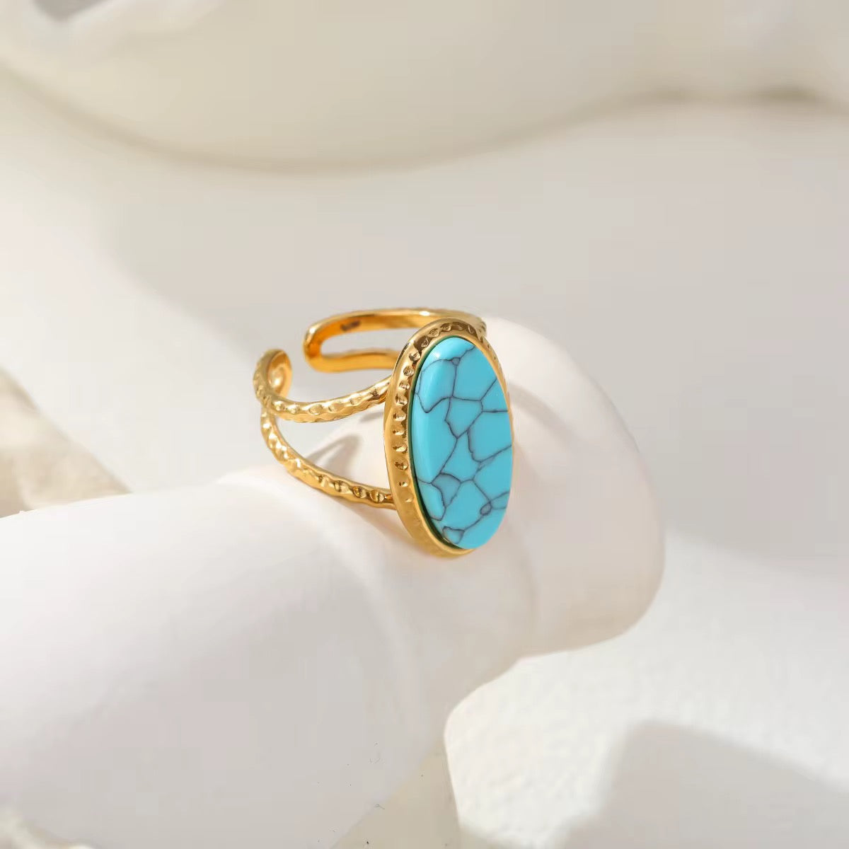 Turquoise Tide Ring