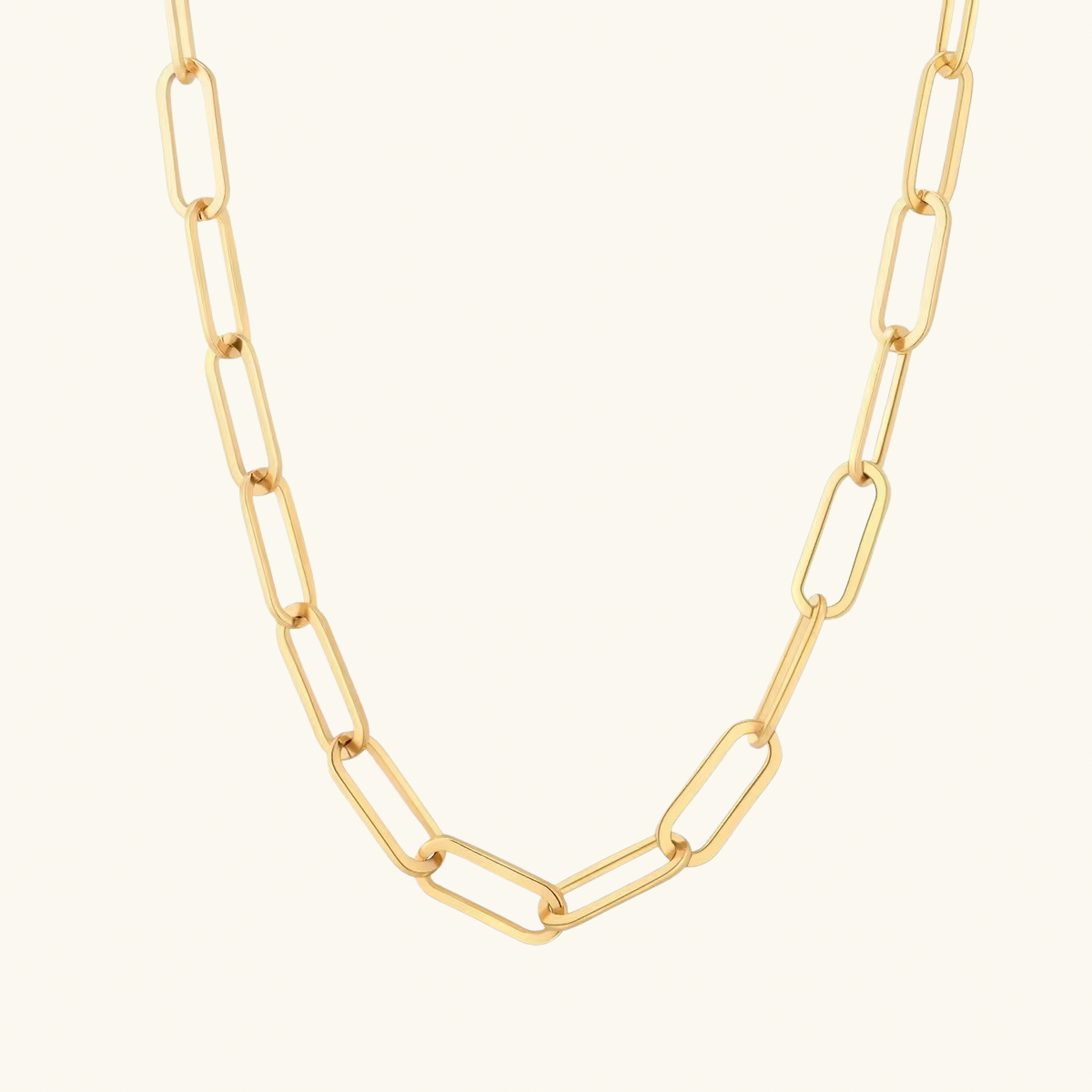 Statement Paperclip Necklace