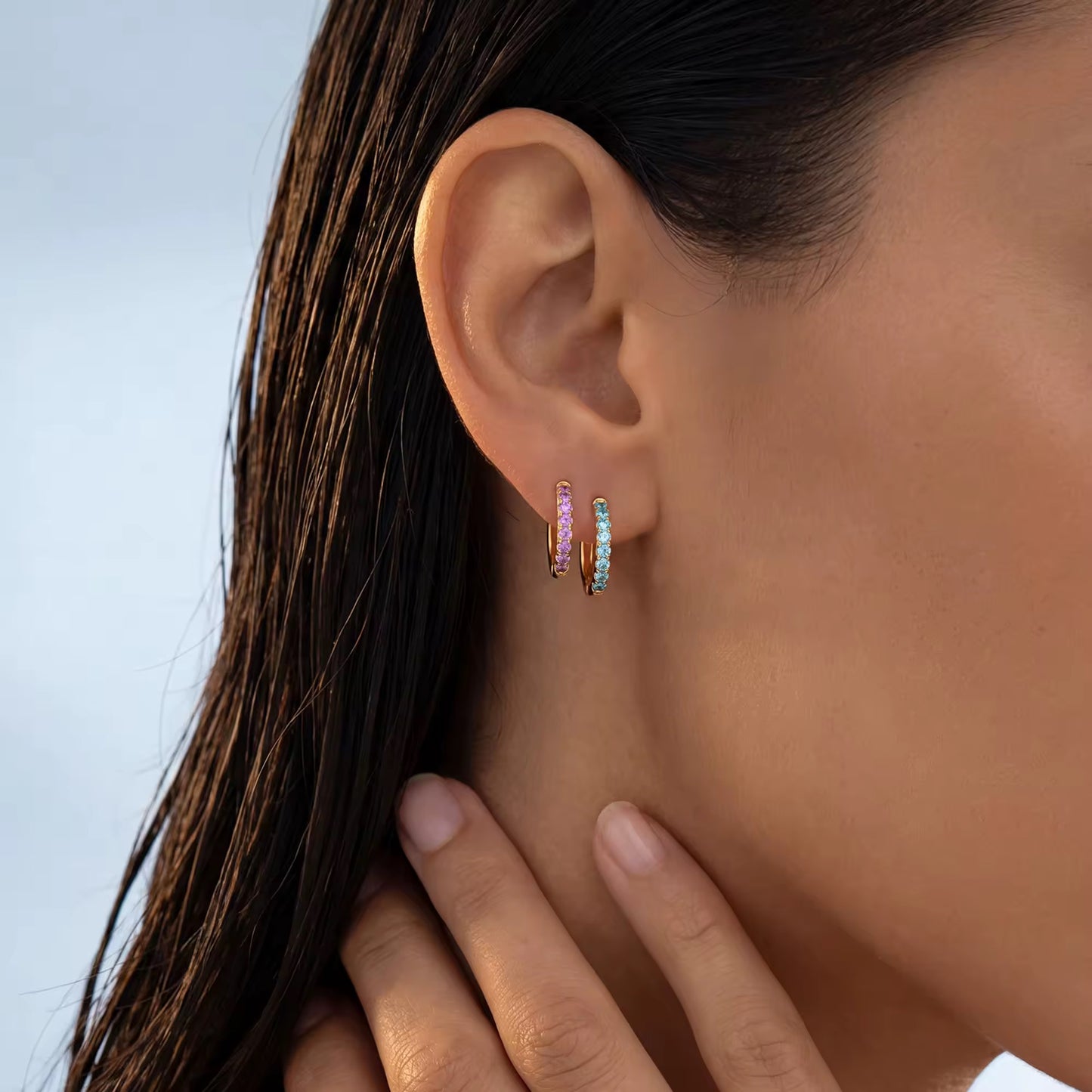 Blue Nova Earrings