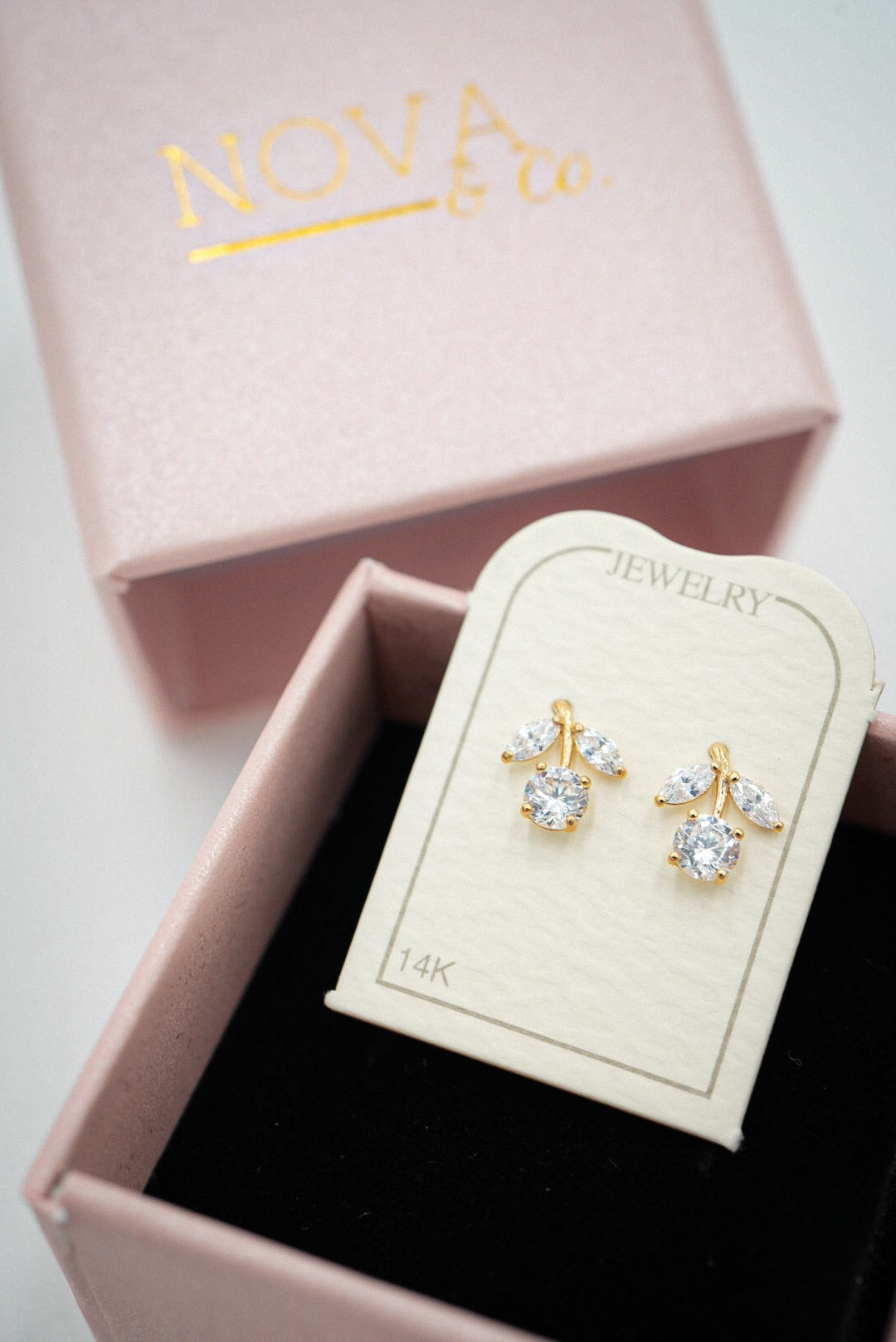 14k Solid Gold Earring - Everyday Stud