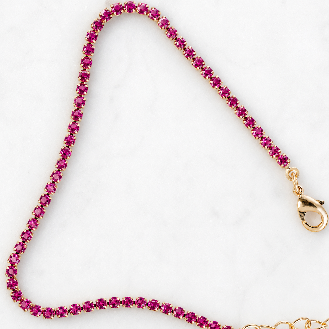 Gold Filled Tennis Bracelet