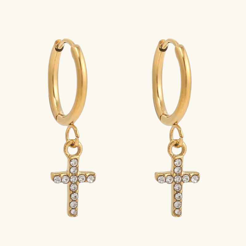 Cross Earrings