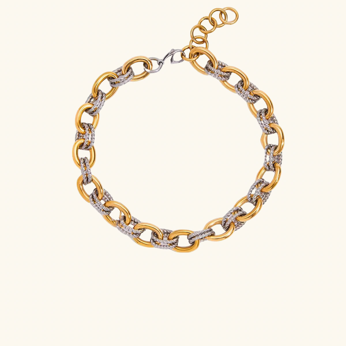 Two Toned Baddie Necklace