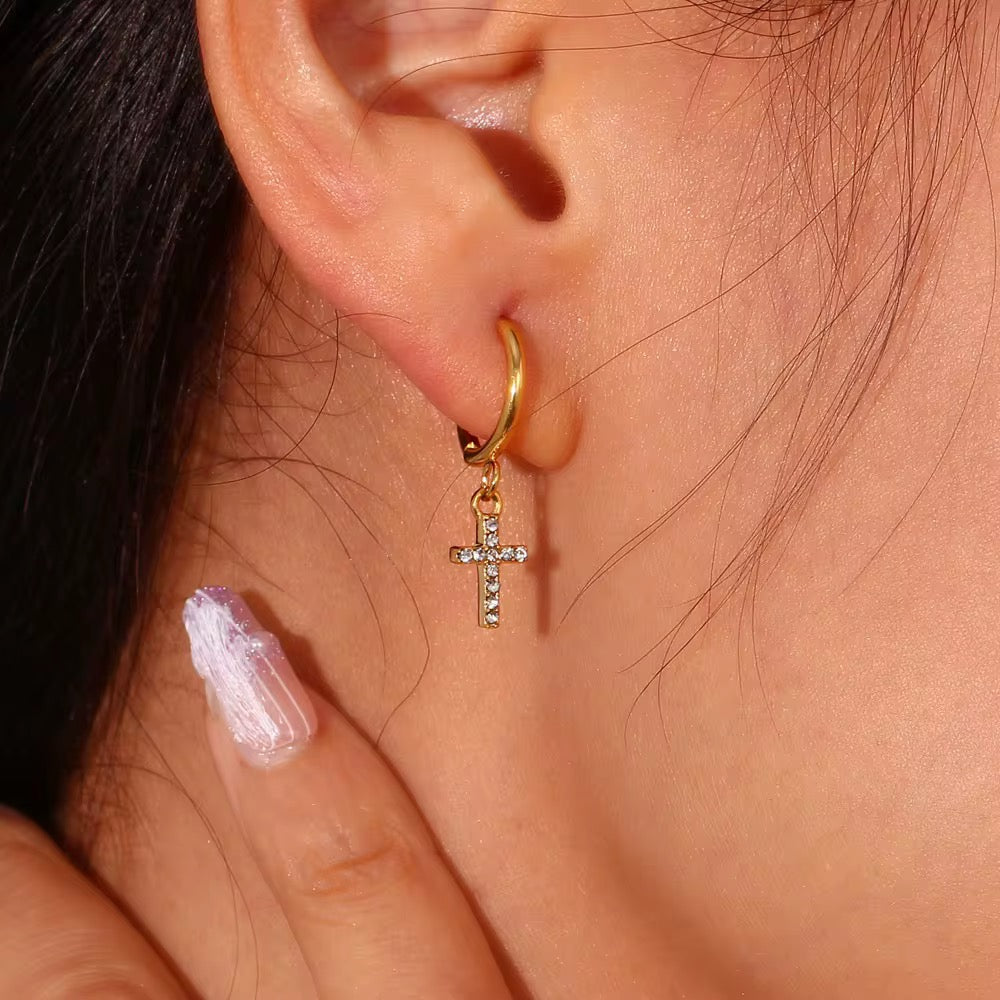 Cross Earrings