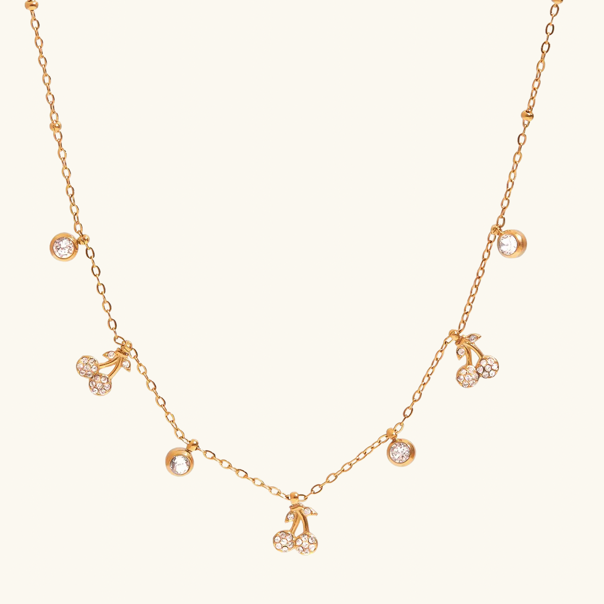 Christina Cherry Necklace