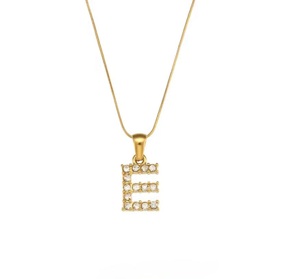 Nova Icy Initial Necklace