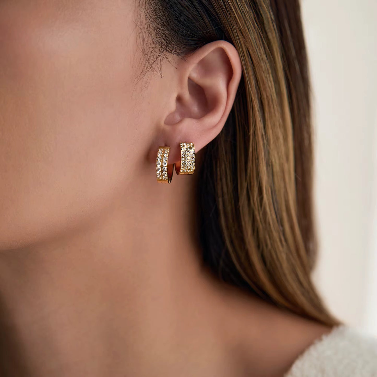 Gianna Luxe Hoops