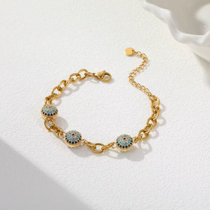 Santorini Evil Eye Bracelet