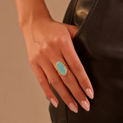Turquoise Tide Ring