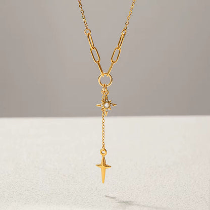 Double Star Necklace