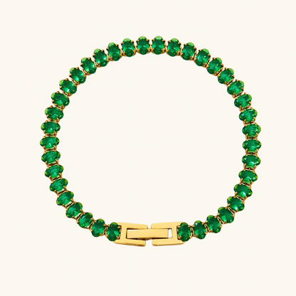 The Oval Tennis Bracelet