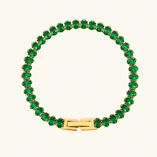 The Oval Tennis Bracelet