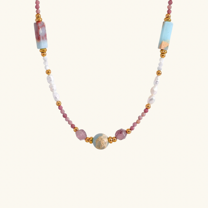 Coral Sky Necklace