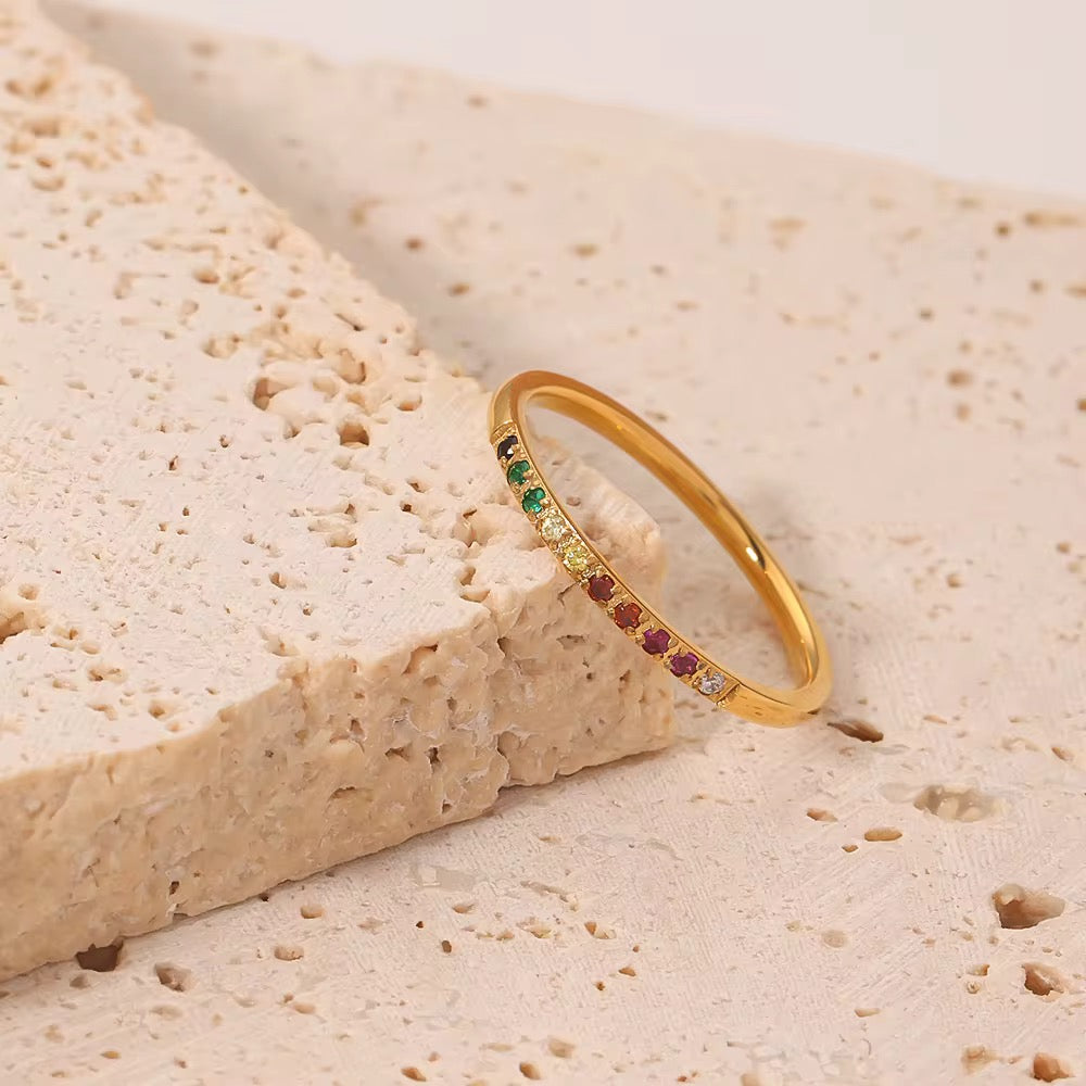 Dainty Rainbow Band