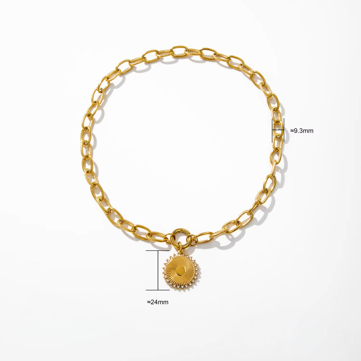 Monaco Medallion Necklace