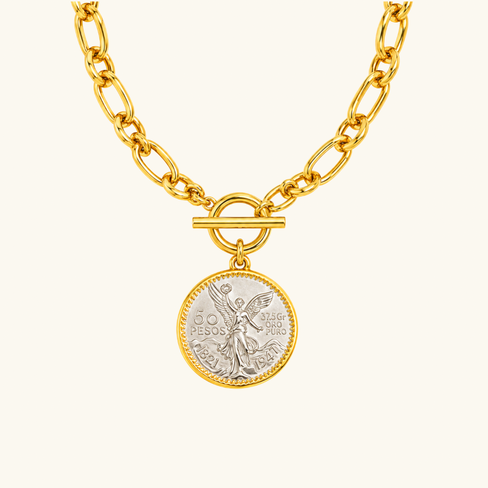 Victoria Coin Necklace