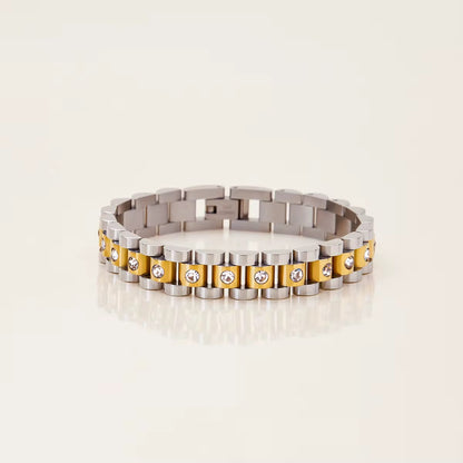Aurora Link Bracelet - Two Toned