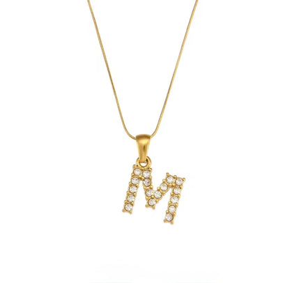 Nova Icy Initial Necklace