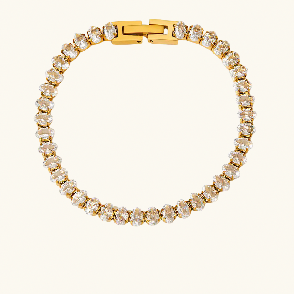 The Oval Tennis Bracelet