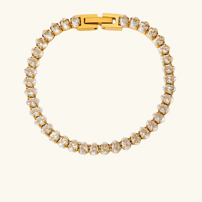 The Oval Tennis Bracelet