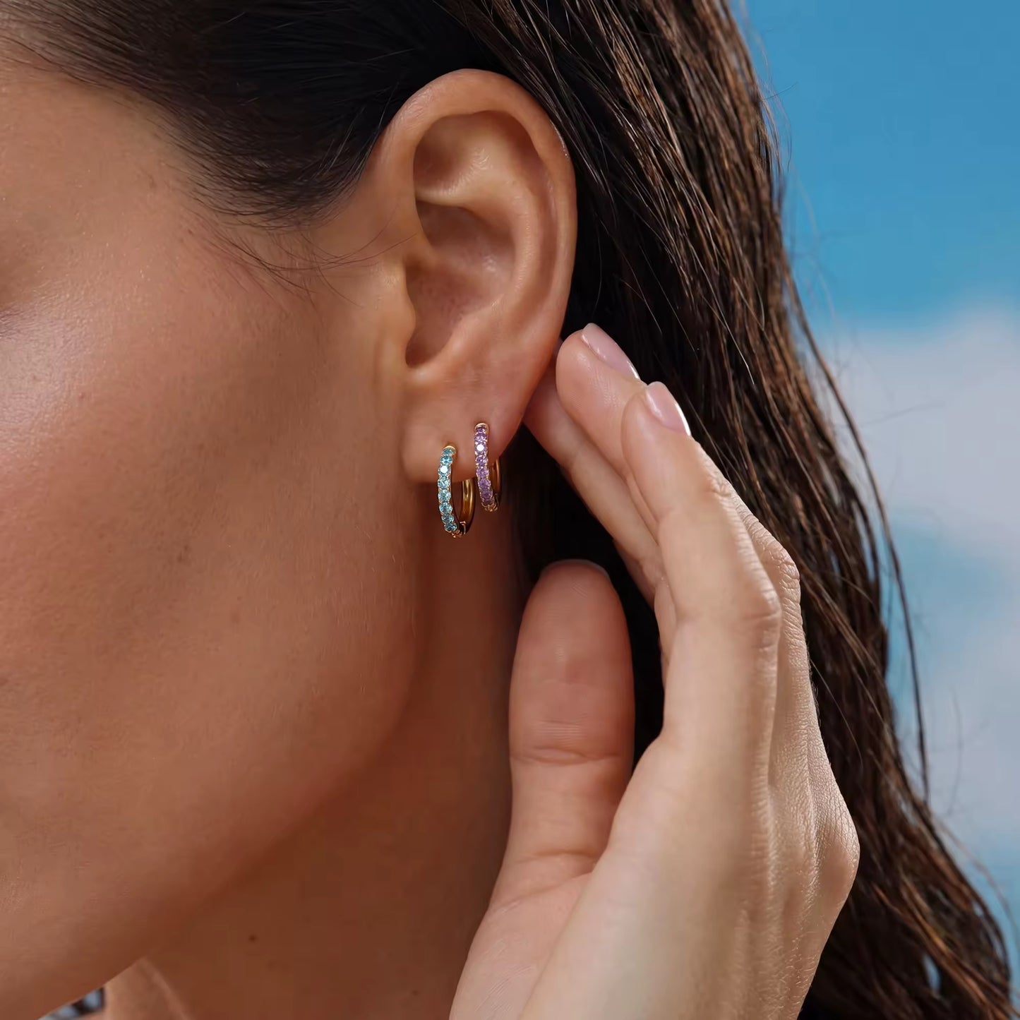 Blue Nova Earrings