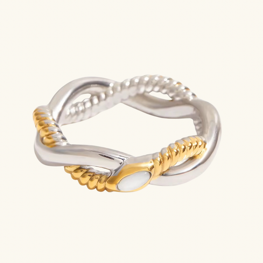Two- Toned Taylor Ring