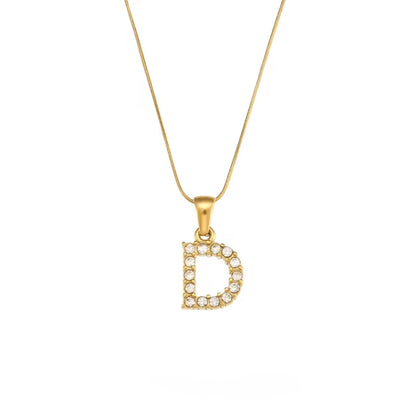 Nova Icy Initial Necklace