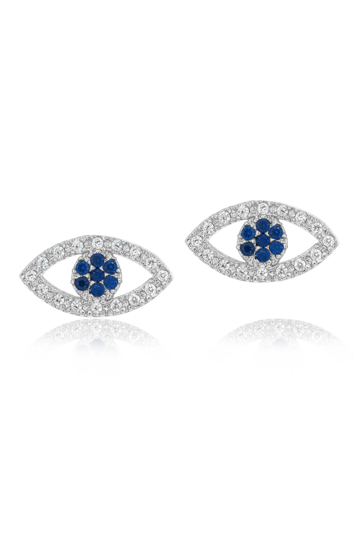 Pavé Evil Eye Studs
