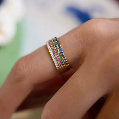 Stirling Twist Ring