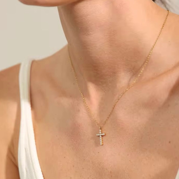 Dainty Cross Necklace