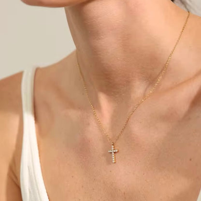 Dainty Cross Necklace