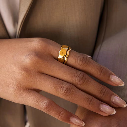 Shoreline Ring Duo