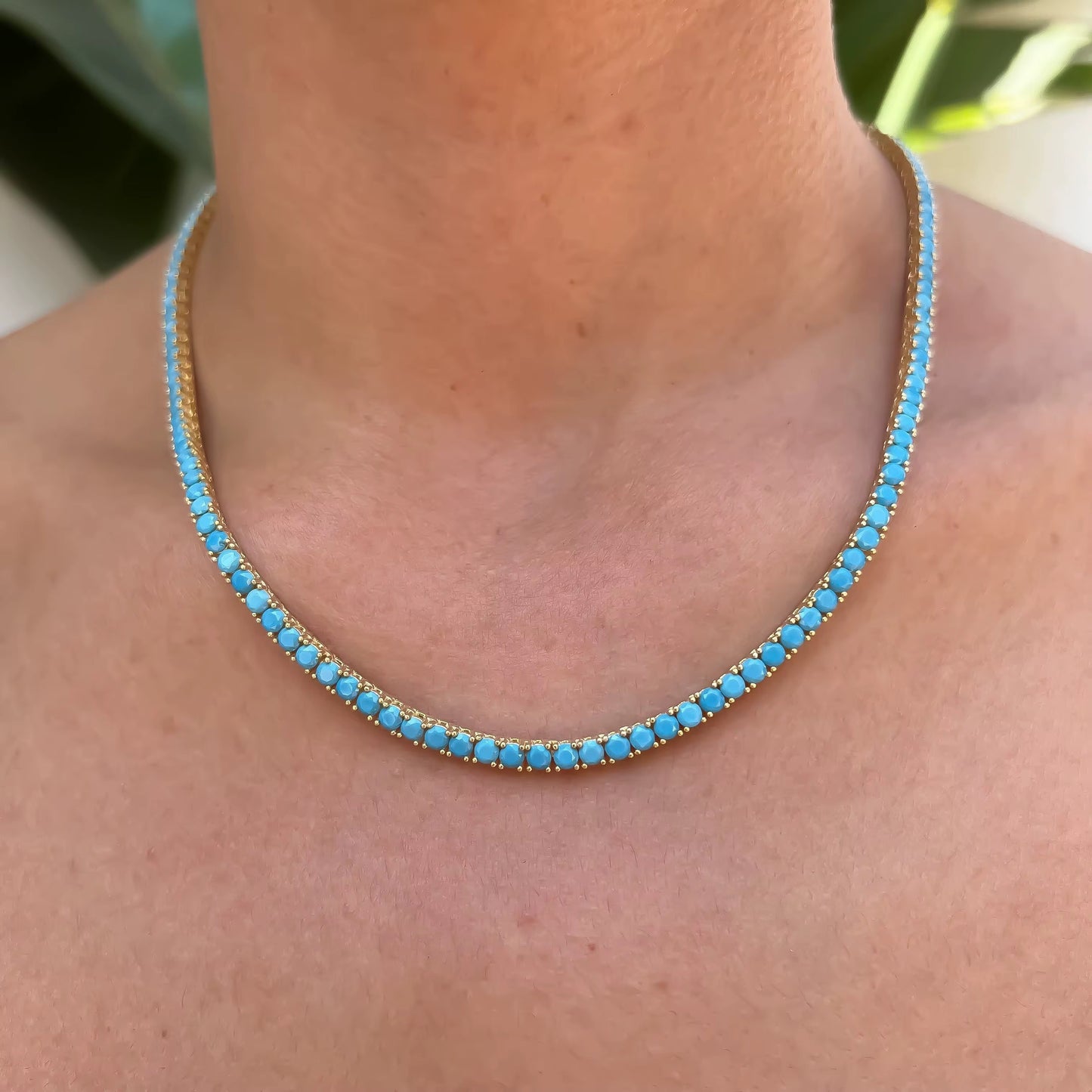 Capri Tennis Necklace