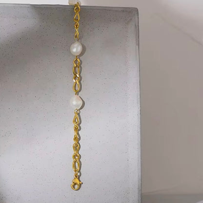 Palm Coast Pearl Bracelet