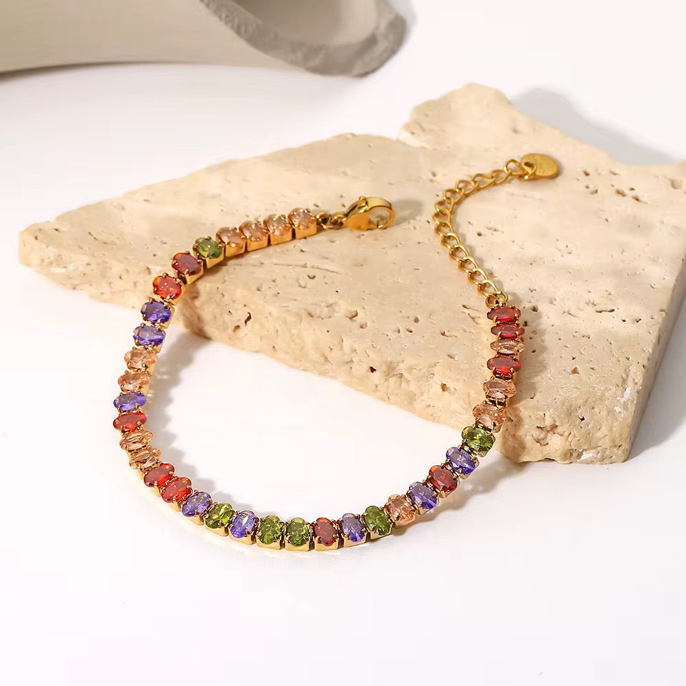 Crystal Luxe Tennis Bracelet