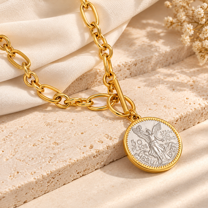 Victoria Coin Necklace