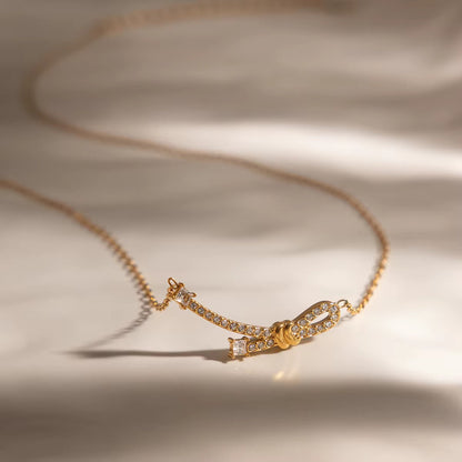 Hazel Knot Necklace