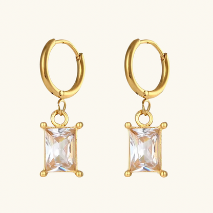 Gem Drop Hoops