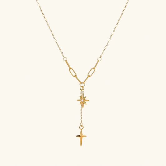 Double Star Necklace