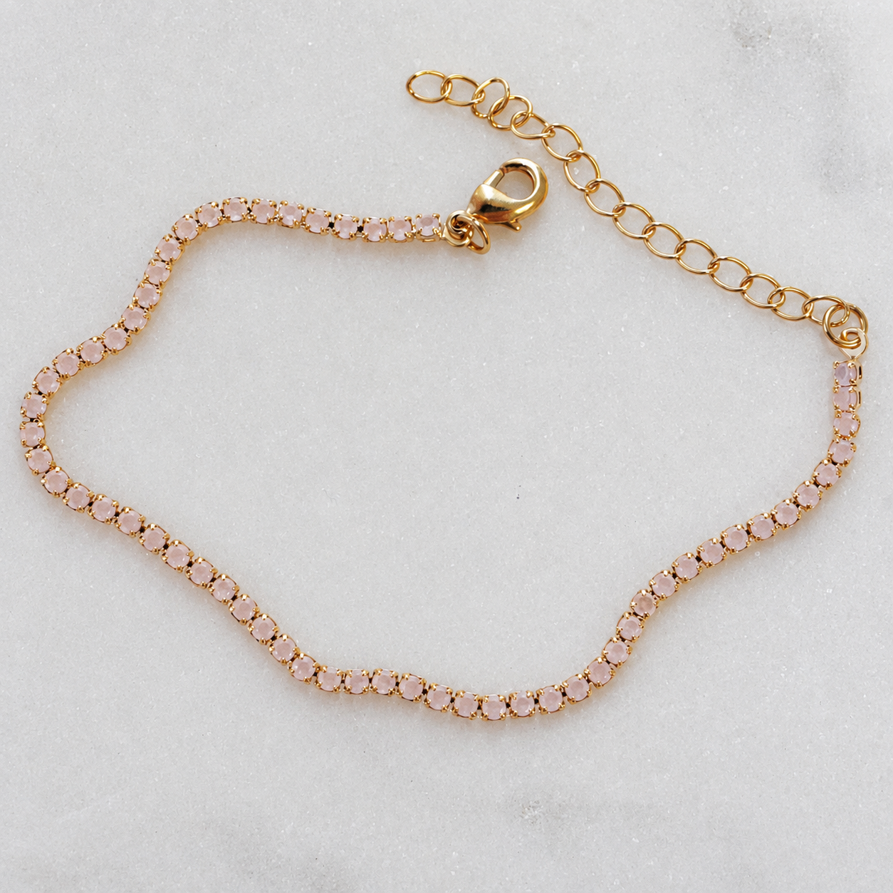 Gold Filled Tennis Bracelet