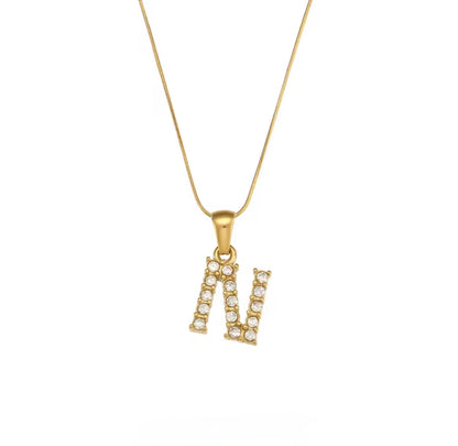 Nova Icy Initial Necklace