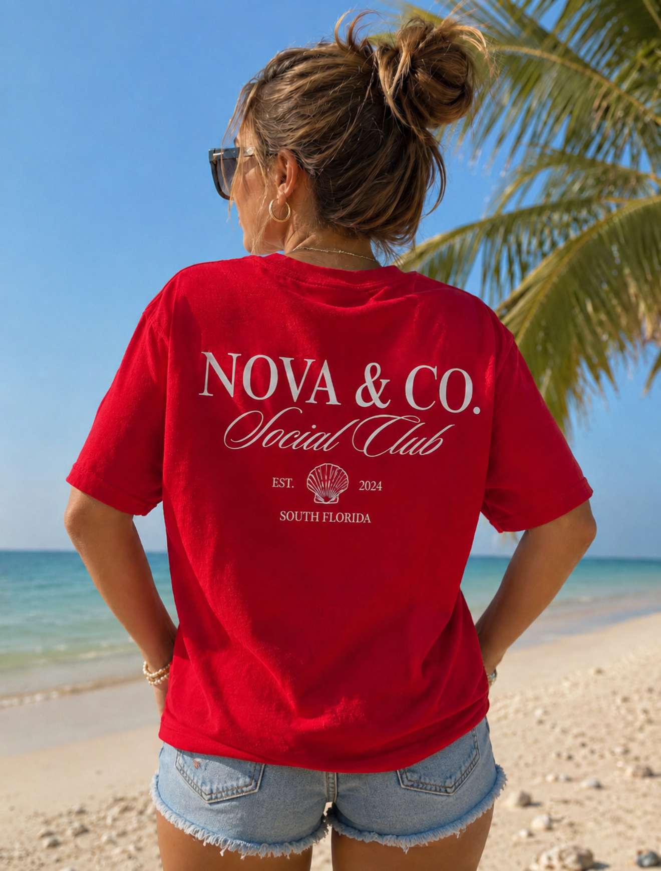 Nova & Co. Social Club Pocket Tee